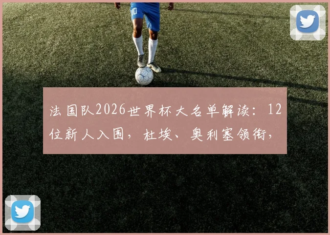 法国队2026世界杯大名单解读：12位新人入围，杜埃、奥利塞领衔，新人实力与前景全面分析
